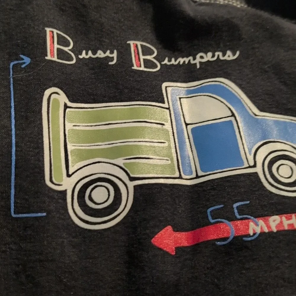 Oshkosh B'Gosh‎ Rare Vintage Infant Black Denim Car Jacket